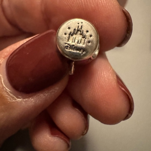 Disney Parks Charm with Red and Pink Hearts Pandora. Like new - Picture 5 of 6